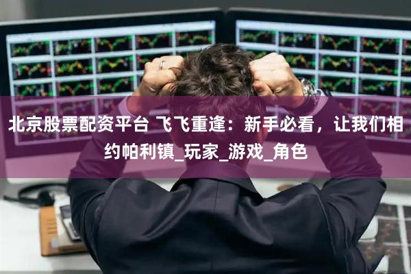 北京股票配资平台 飞飞重逢：新手必看，让我们相约帕利镇_玩家_游戏_角色